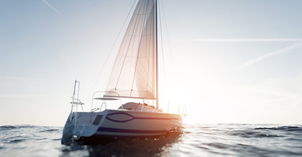 Licensed captain at the helm